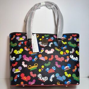 NWT. Disney Dooney & Bourke Bag - Ear Hat- Tote shoulder bag. Multicolor ears